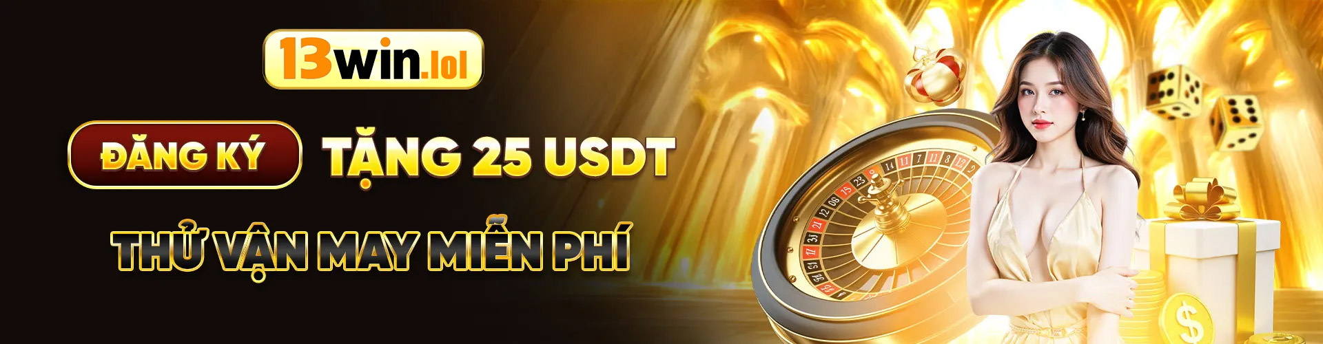Banner trang chủ 13win